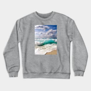 Ocean Waves Crewneck Sweatshirt